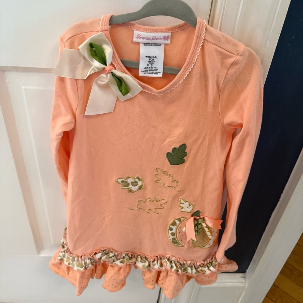 Bonnie Jean Fall Pumpkin Set Size 6